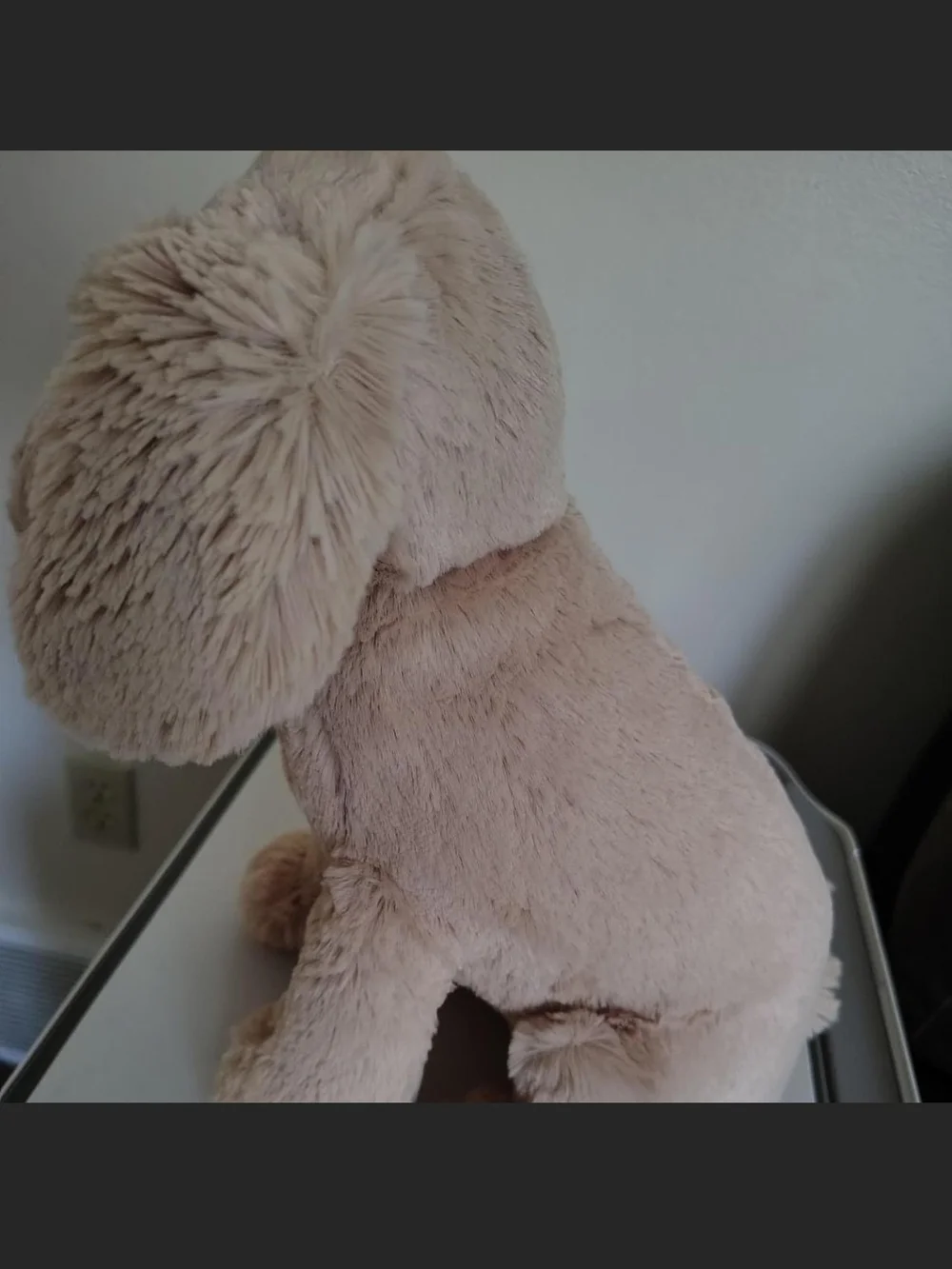 Jellycat Soft Beige Puppy Plush Dog Toy